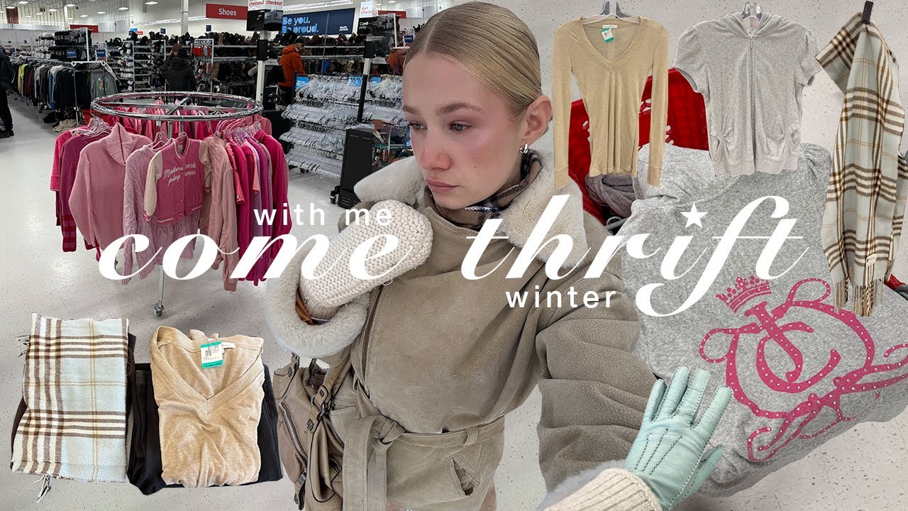 HOW TO THRIFT YOUR WINTER WARDROBE | best thrift finds for winter