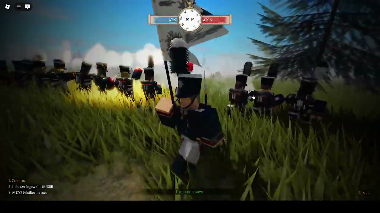 1st and 2nd garde vs Old and Young guard