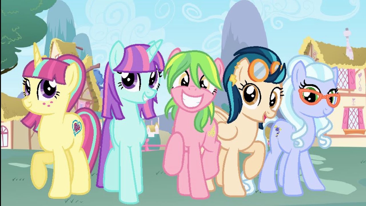 MLP Speedpaint #1 //The New Mane 5// (Alternate Universe)