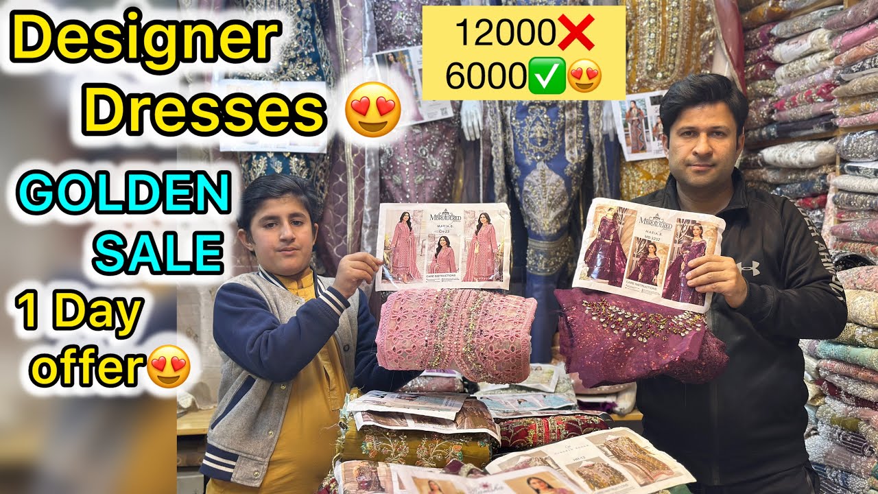 GOLDEN 👑SALE😍24Hours😇Wedding Dresses🎁Maria~B👌Luxury 💯Bridal Dresses👗Walima😇Baarat💕🎉Hurry up