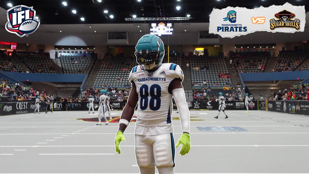 THIS ARENA FOOTBALL GAME GOT HEATED!😳 (Massachusetts Pirates vs Tucson Sugar Skulls 2025)