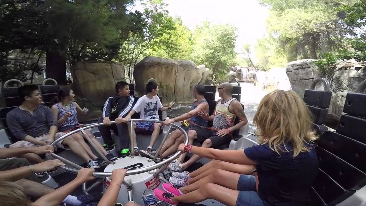 Roaring Rapids Six Flags Magic Mountain POV