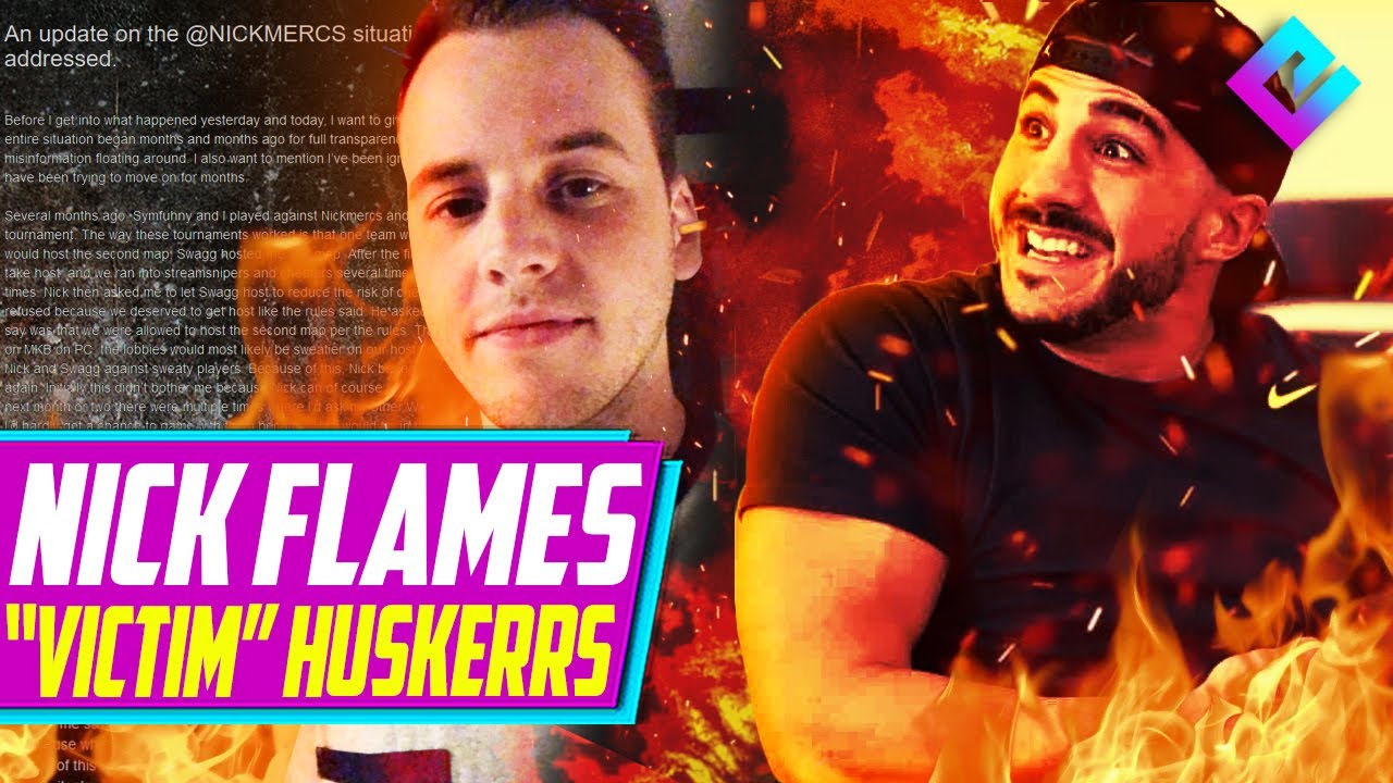 Nickmercs NOT Apologizing to Huskerrs 