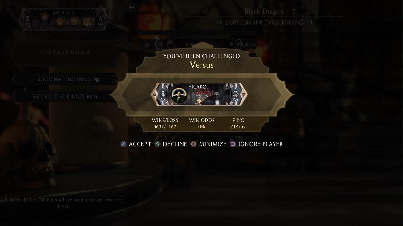 MKX - I got beaten up by HIGAKOU but it was fun!