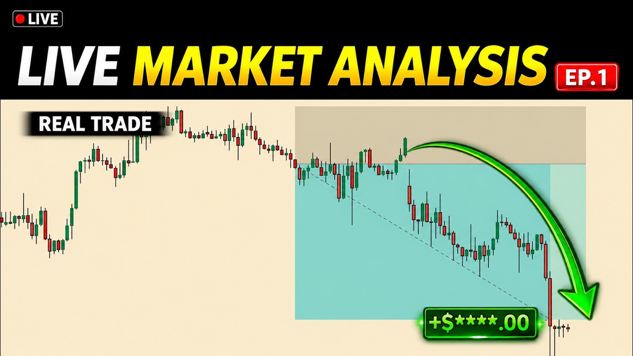 Live Market Analysis |  EP.1 | Real XAUUSD Trade Breakdown (10 July 2026)