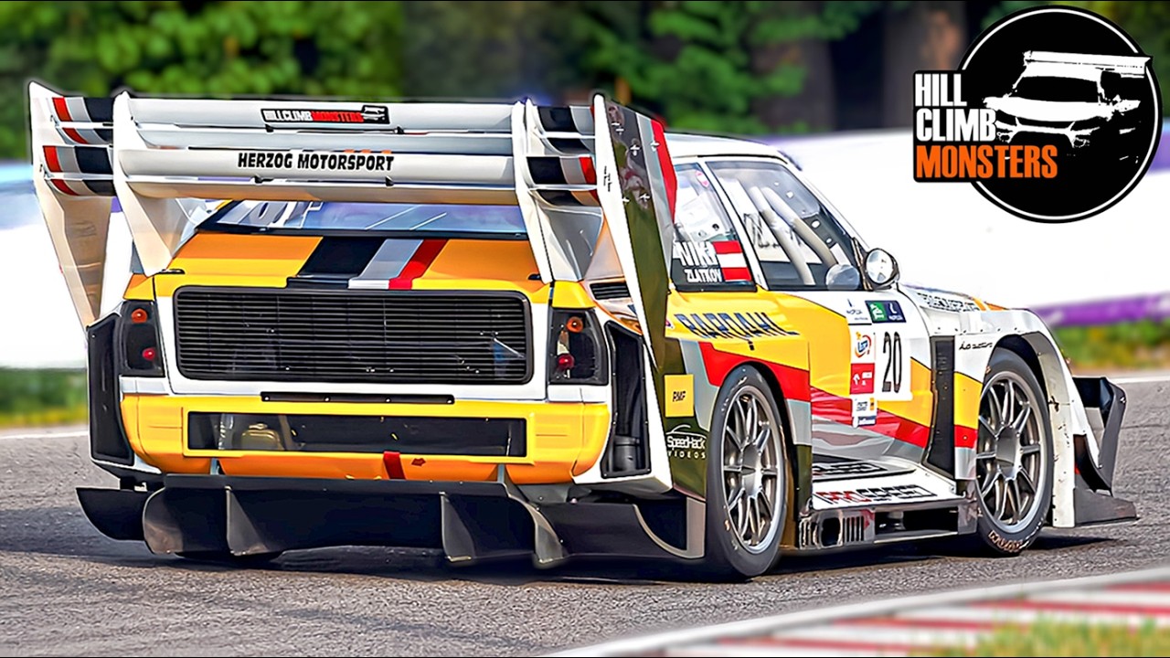 BRUTAL AUDI QUATTRO S1 Pikes Peak || 830Hp/985Kg Group B SOUND