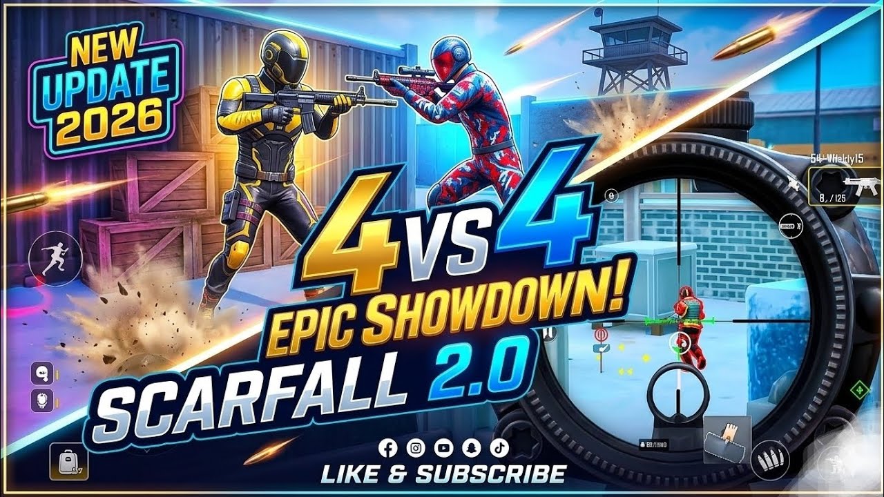 New update TDM game play scarfall 2.0 2026😃😍#scarfall 2.0  @Tdm gamer sf 