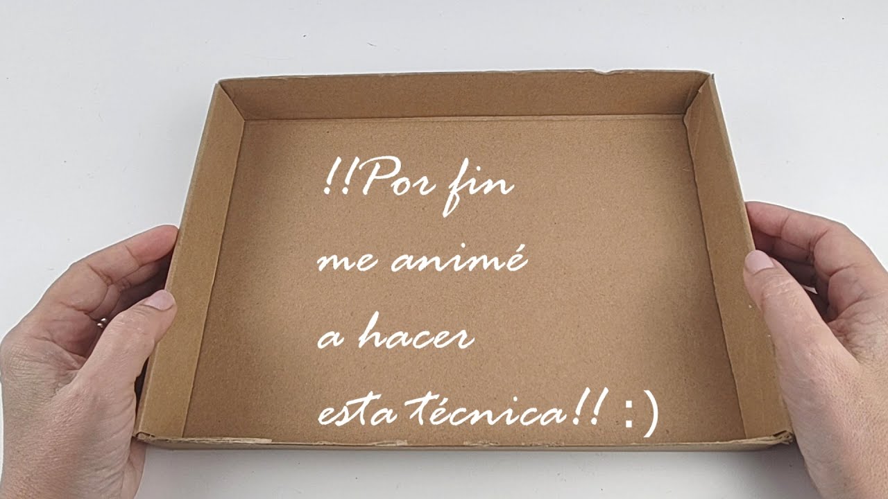MIRA lo que puedes CREAR con la tapa de una CAJA - Manualidades - Reciclaje - Arte en casa