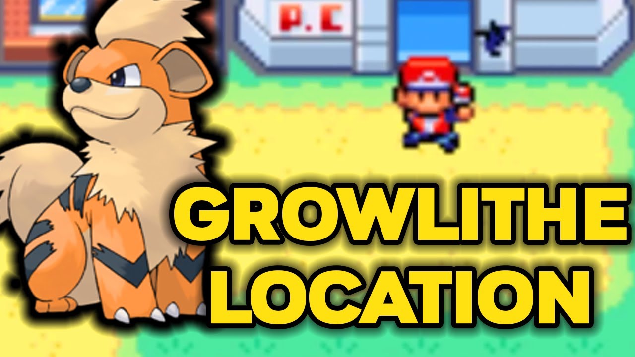 How to Catch Growlithe in Pokemon FireRed and LeafGreen!