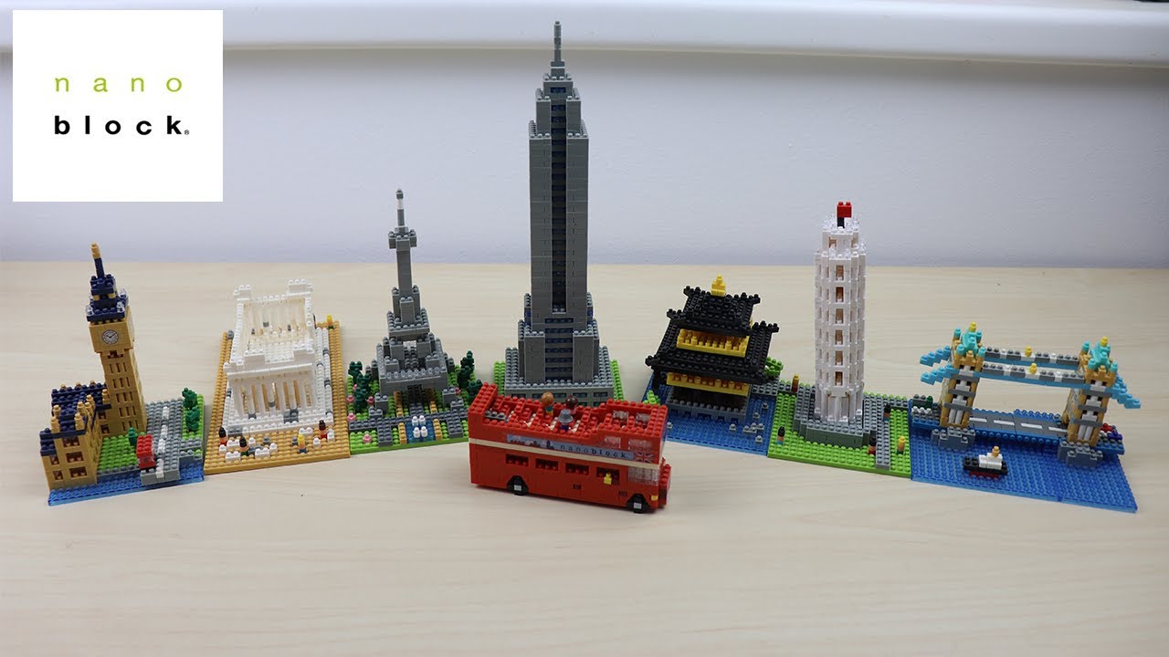 Meine Nanoblock Sammlung