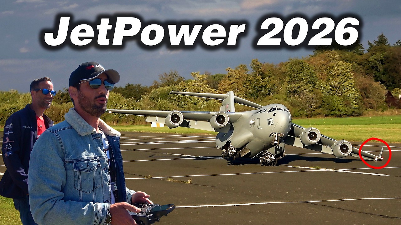 Flying the World's Most Insane RC Jets at JetPower 2026