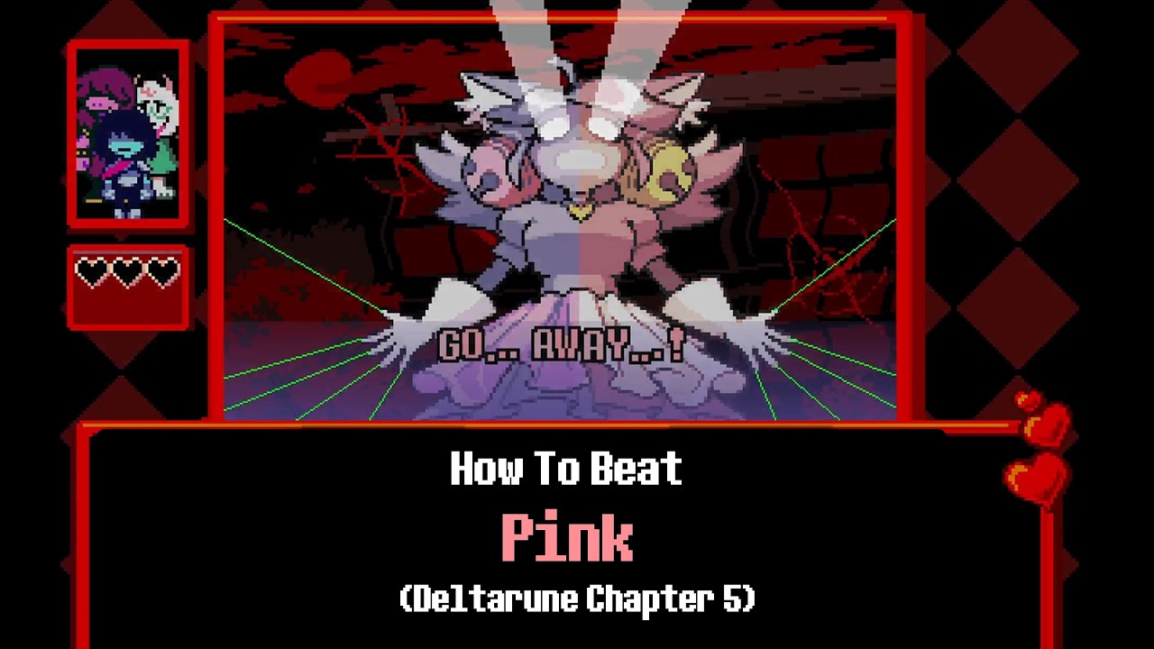 Как победить Пинк (Deltarune: Глава 5)