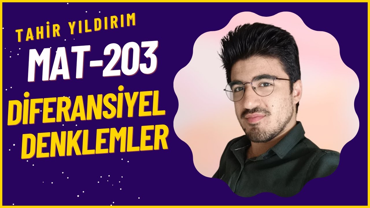 Diferansiyel Denklemler: Diferansiyel Denklem Nedir ?