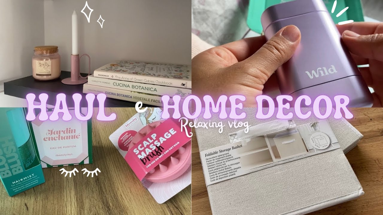 ACQUISTI UTILI PER LA CASA 🪞E PER ME 🫧 DECORO LA CUCINA 🌷 REGALINI 🎁🌟 Relaxing vlog