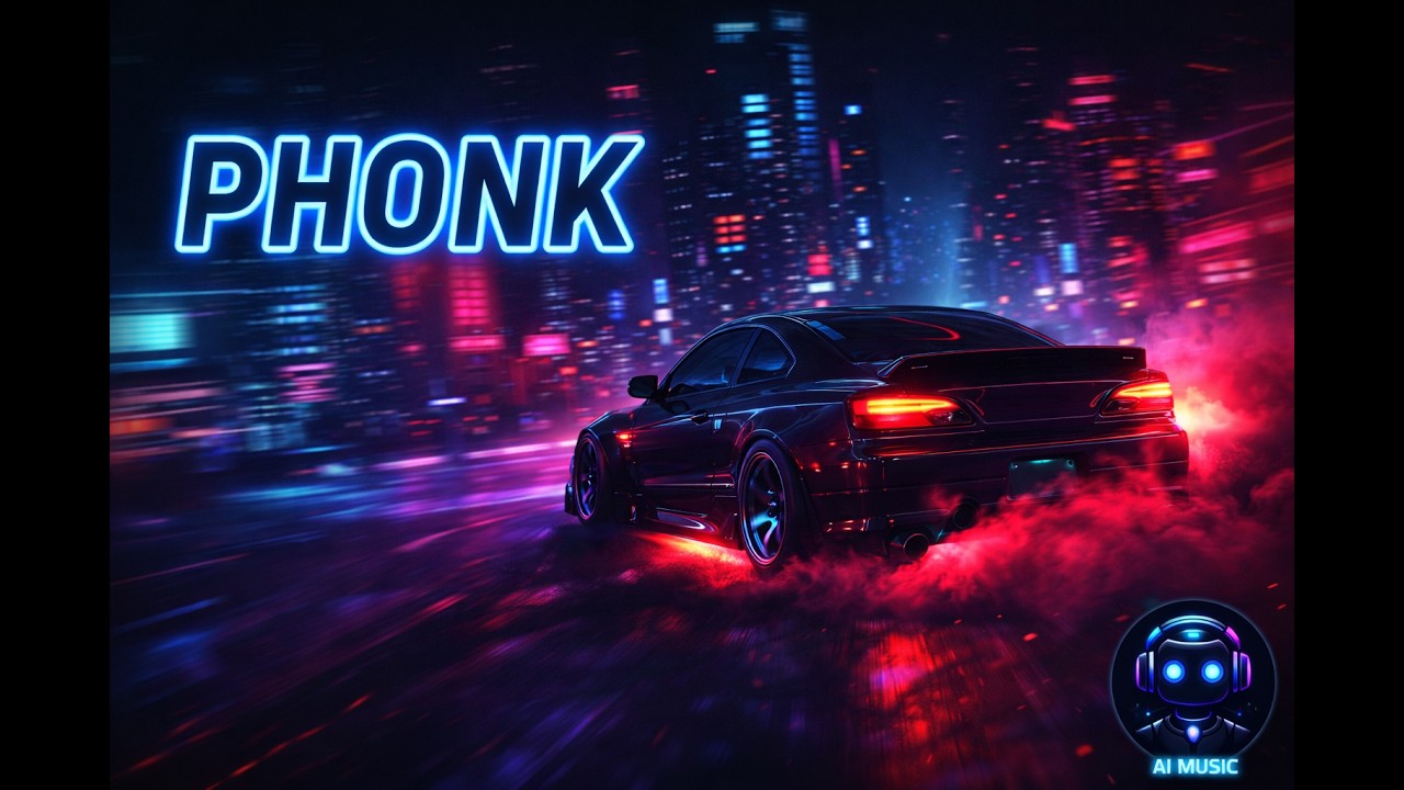 BLACK ASPHALT 🔥 Dark Drift Phonk | AI Music