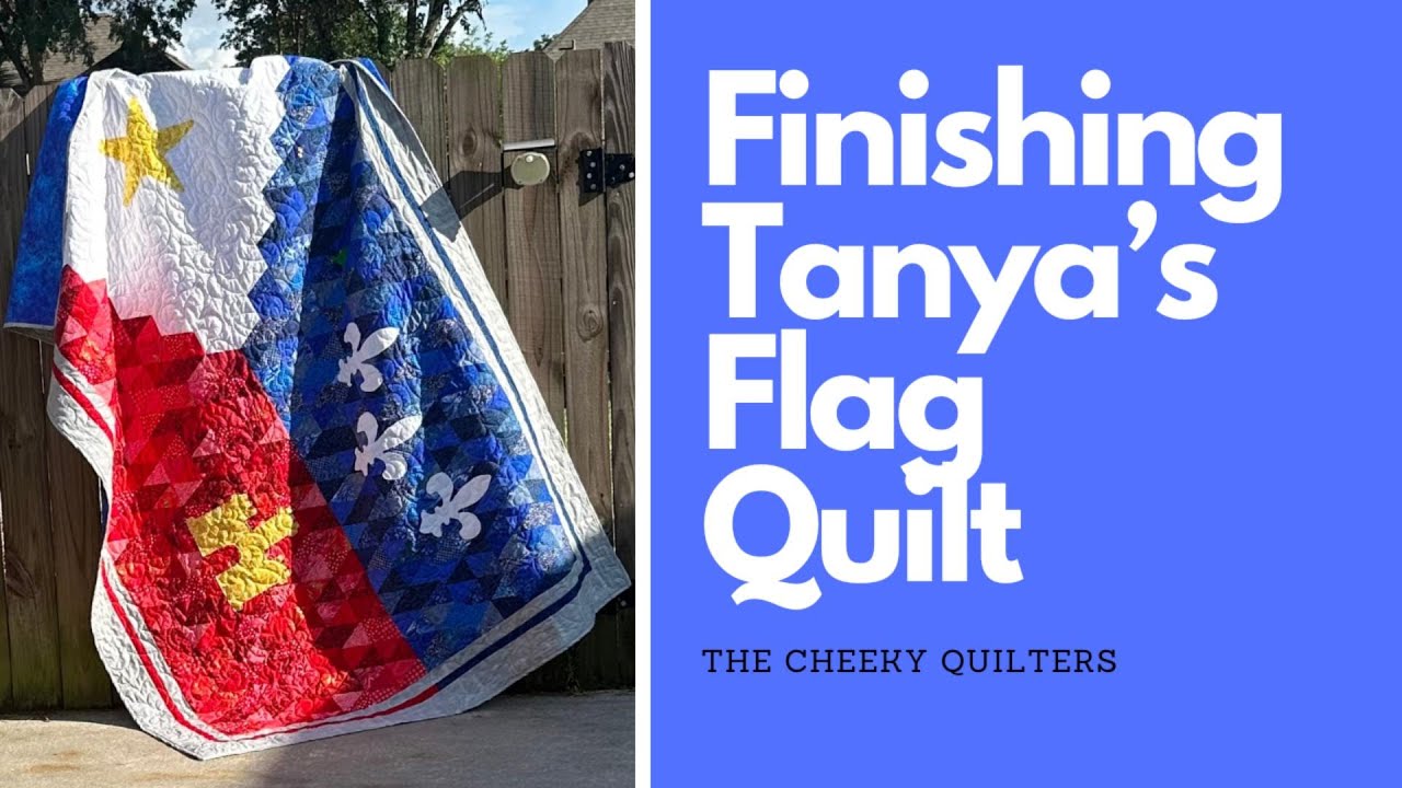 Quilting The Acadian Flag: Mastering The Longarm Quilting Process! 
