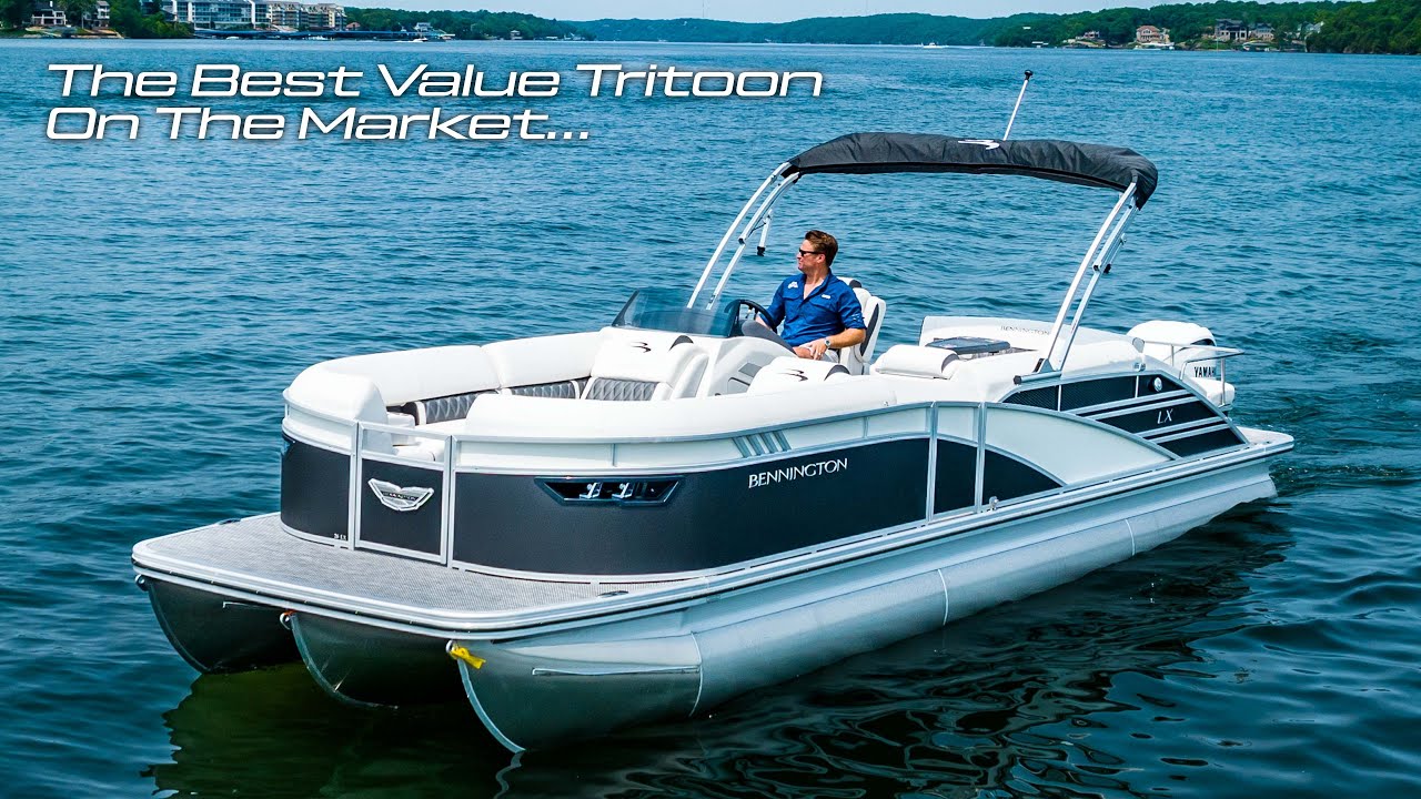 2023 Bennington 26LX Sport - The Best Value Tritoon On The Market