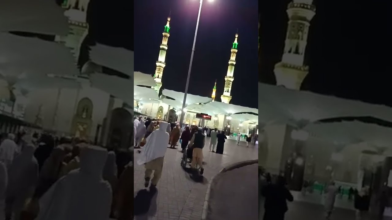 آج مدینے کی اذان سنو/Azan masjid e nabvi live/Azan e madina