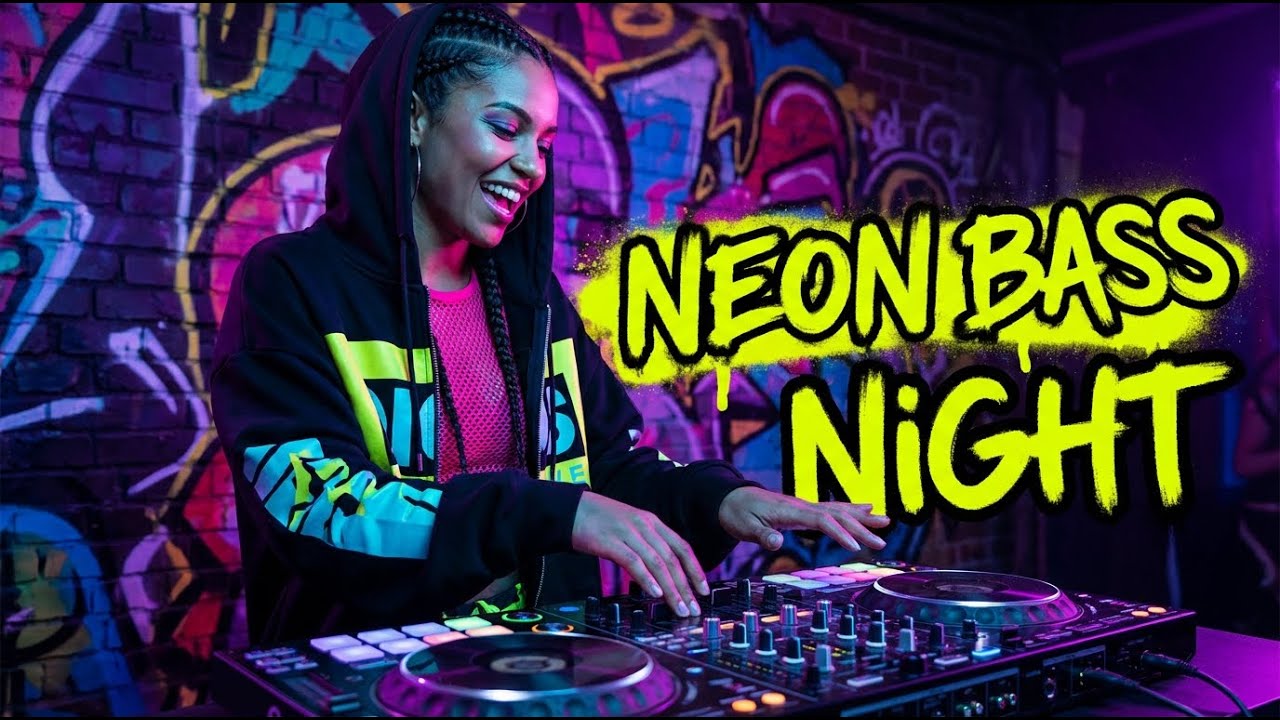 Neon Club Music EDM x Hip Hop Rap