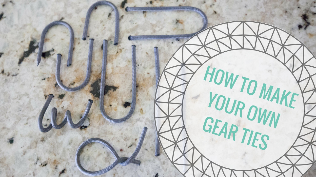 How to Make Your Own Gear Ties
