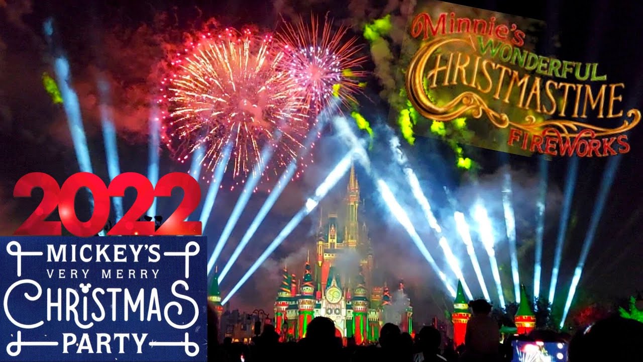 2022 "Minnie's Wonderful Christmastime Fireworks" | FULL SHOW | MVMCP