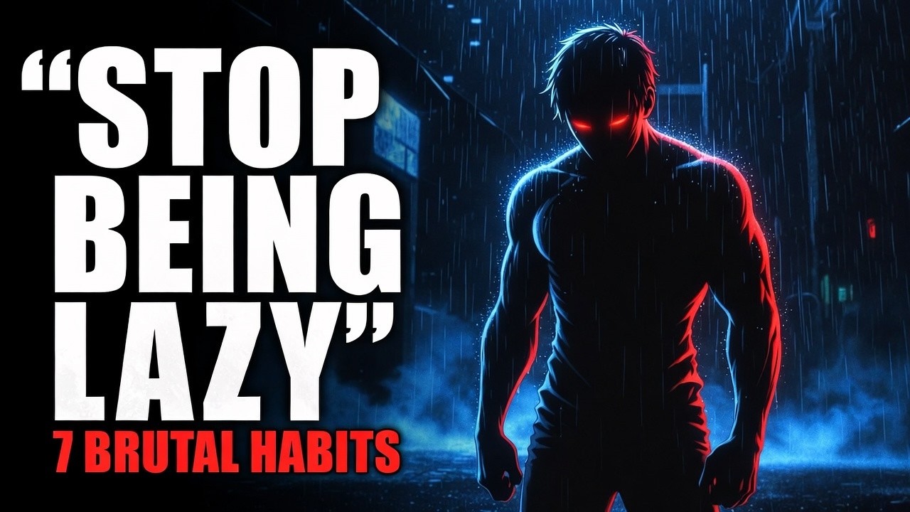 7 Brutal Habits That Turn Lazy Men Into Relentless Monsters #selfimprovement #Motivation