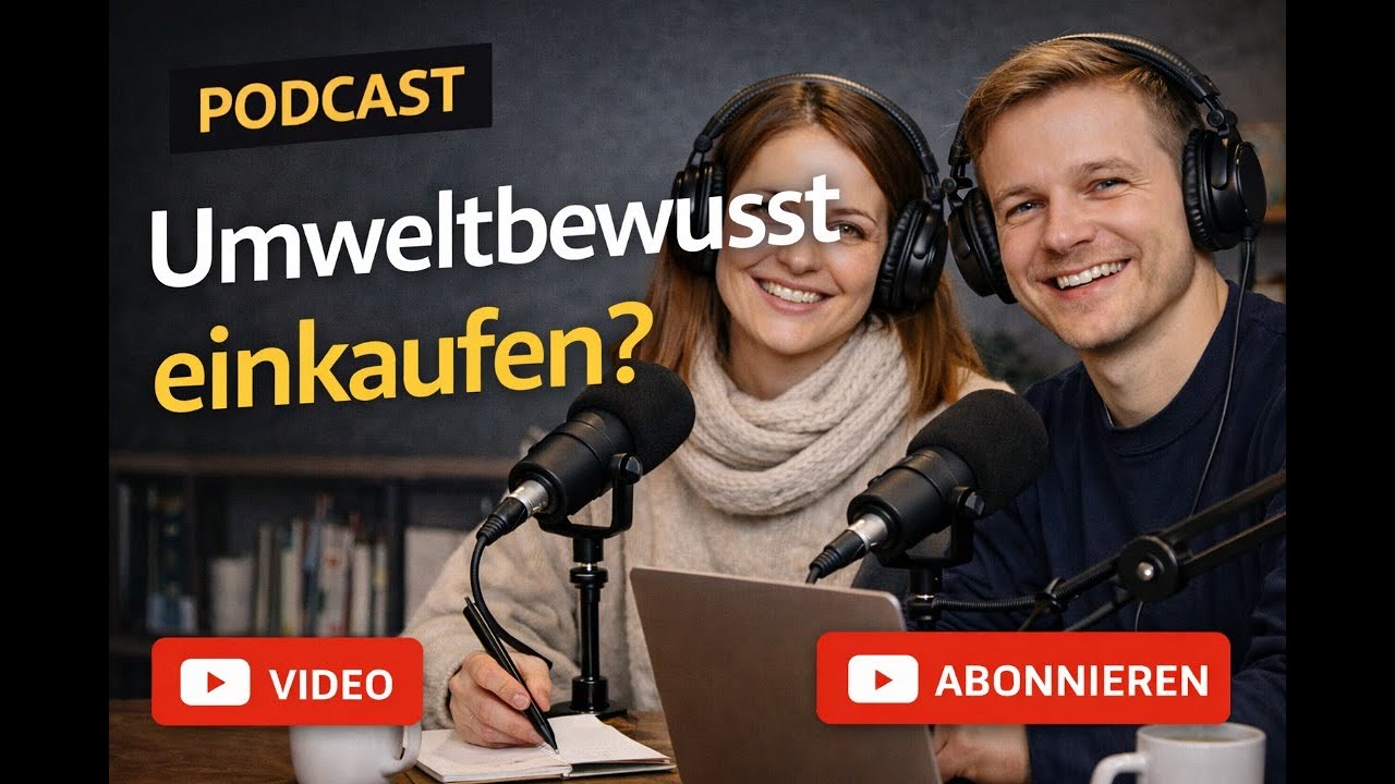 Umweltbewusst einkaufen 🌱 | Deutsch B1&ndash;B2 Podcast | Nachhaltiger Konsum einfach erkl&auml;rt