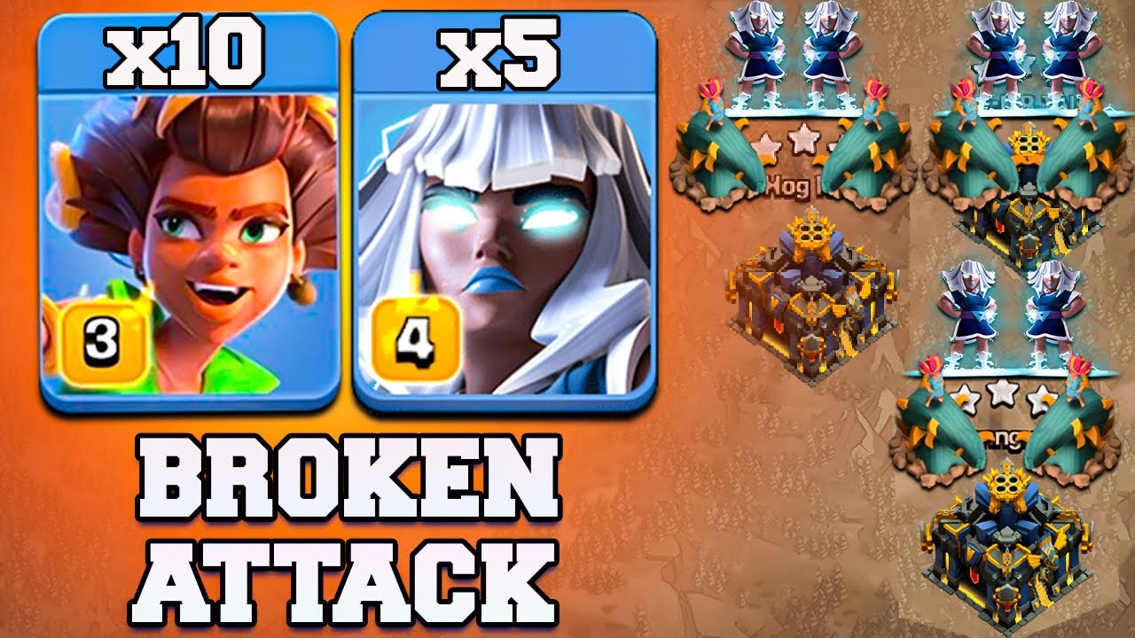 TH17 Root Rider & Electro Titan Attack | Best Th17 Attack Strategy With (ROOT RIDER + ELECTRO TITAN)