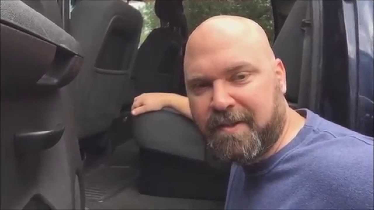 Truck under seat storage - DIY
