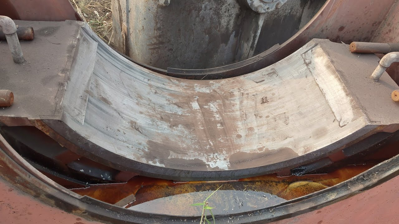 Ball Mill Trunnion Bearings #mechanical #machinelearning #video