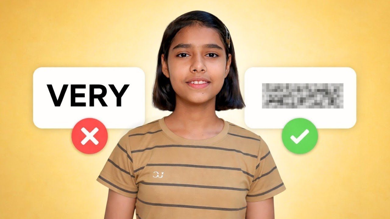 Stop Saying VERY in English... Say this instead!