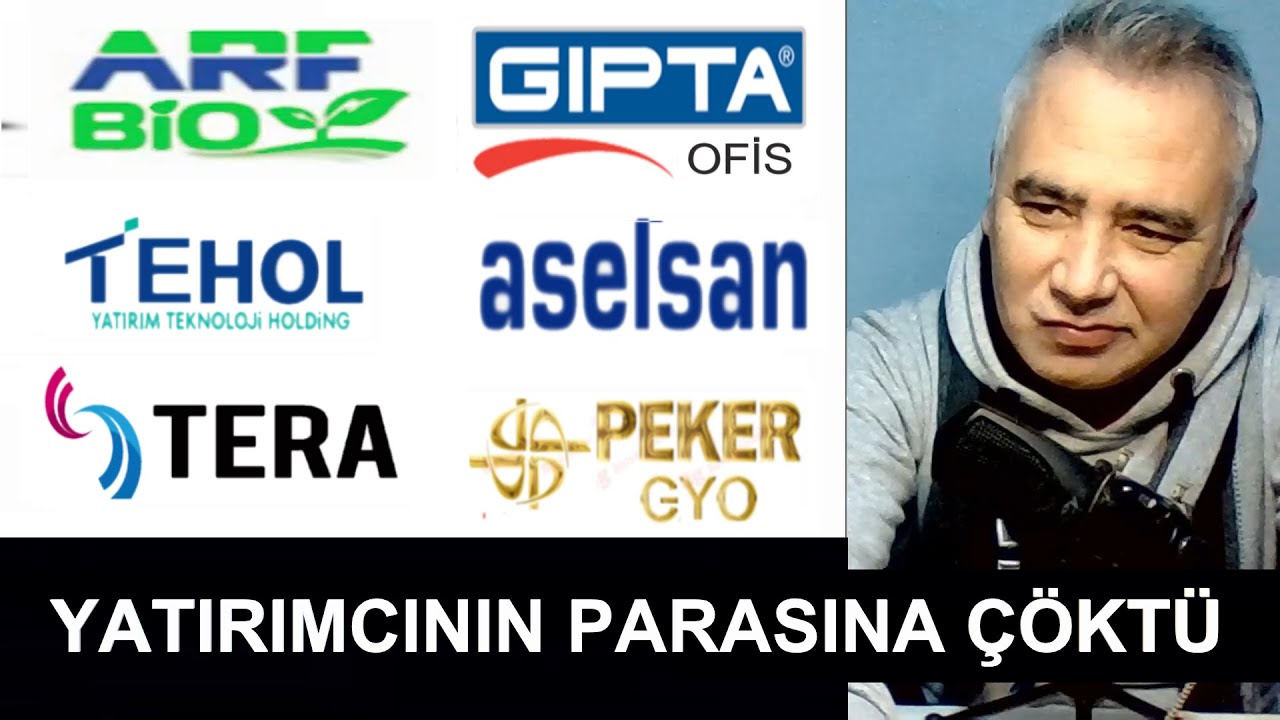 Arf Bio Kapnış Verileri - Gıpta Ofis - Tehol - Aselsan - Tera Yatırım - Peker Gyo Hisse Yorum