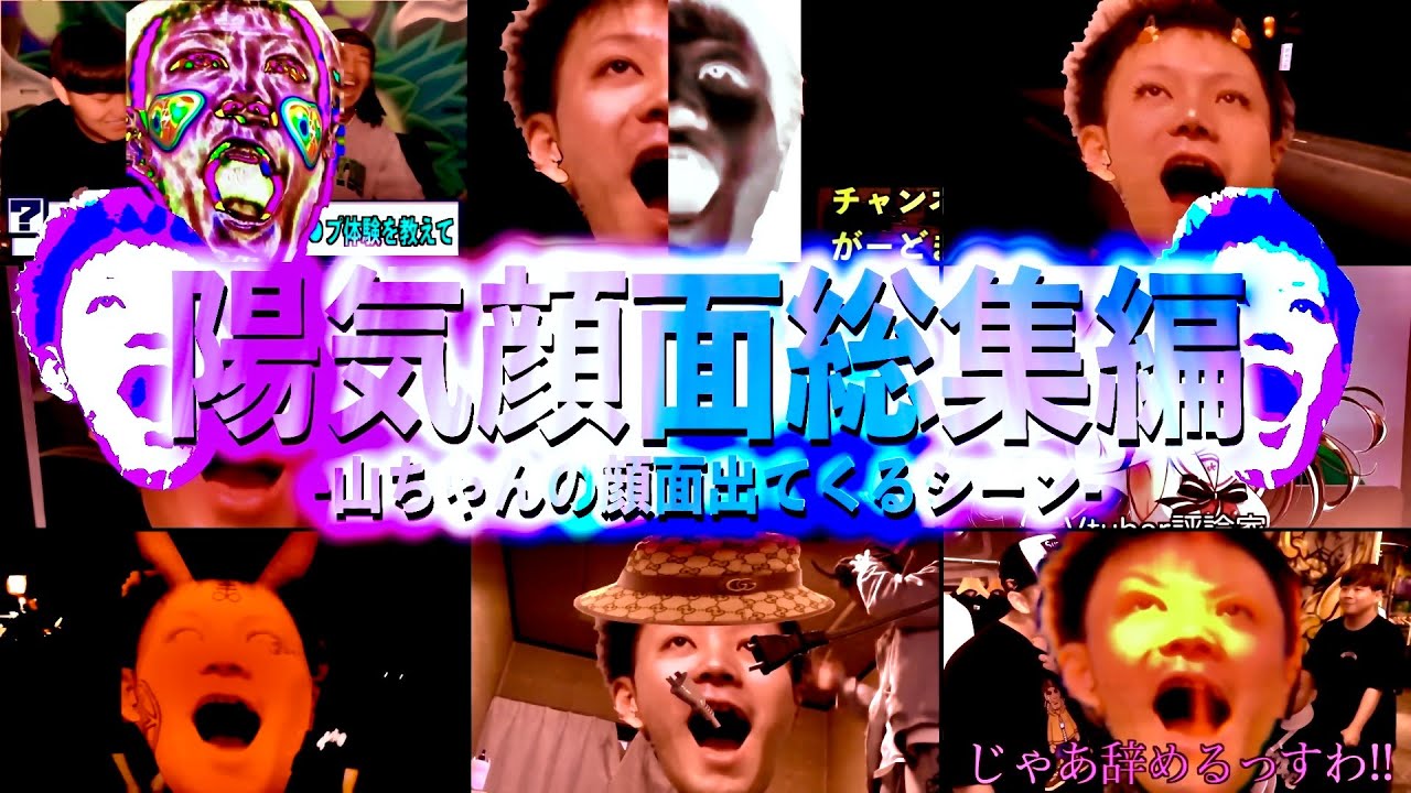 【奇跡のアホ面】山ちゃんの顔面出てくる神編集シーン総集編