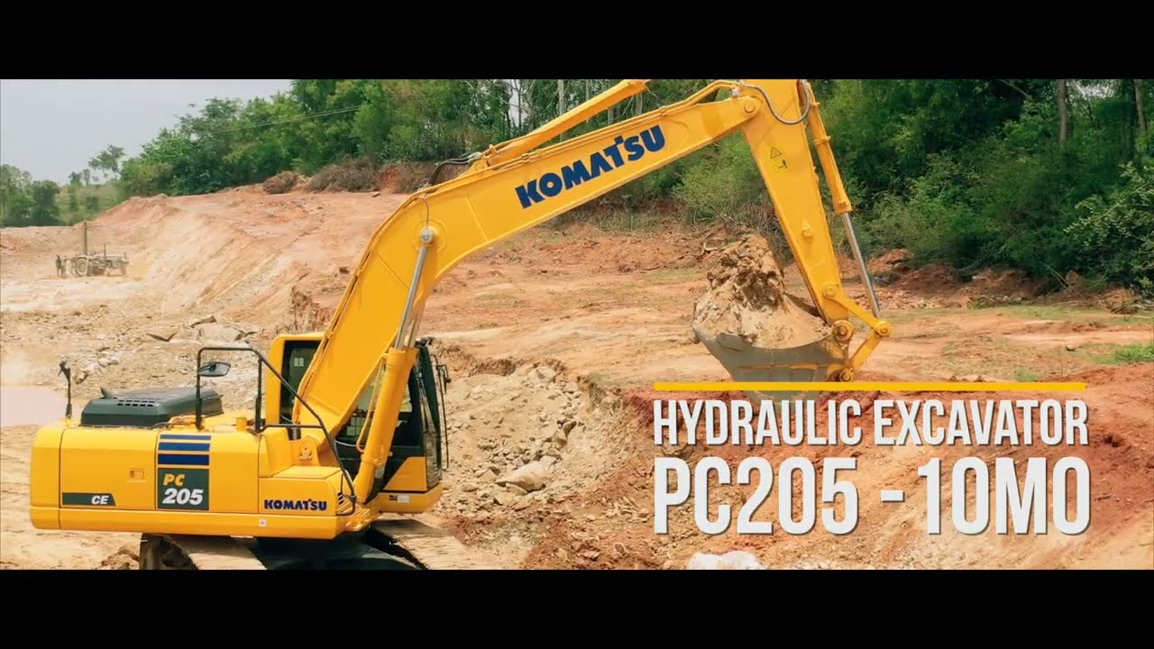 Launch of Komatsu PC205