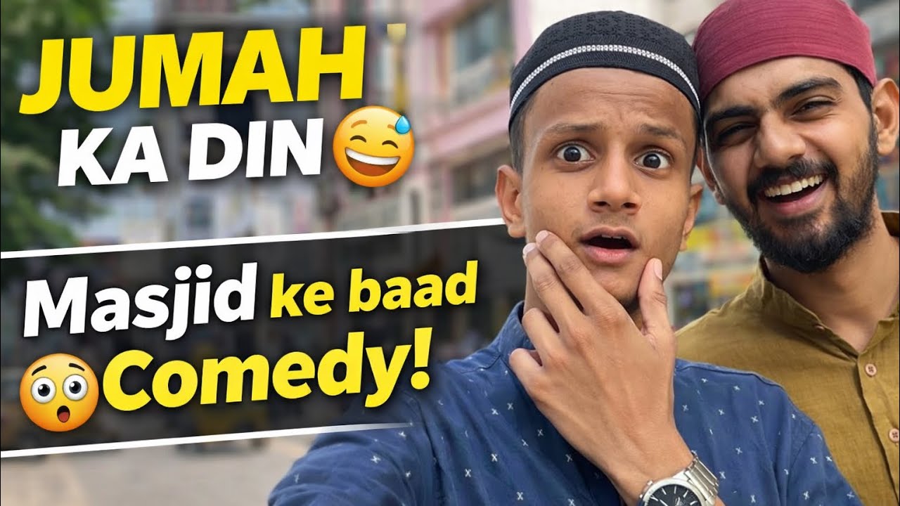 Aaj ka Jumah kuch alag hi ho gaya 😅