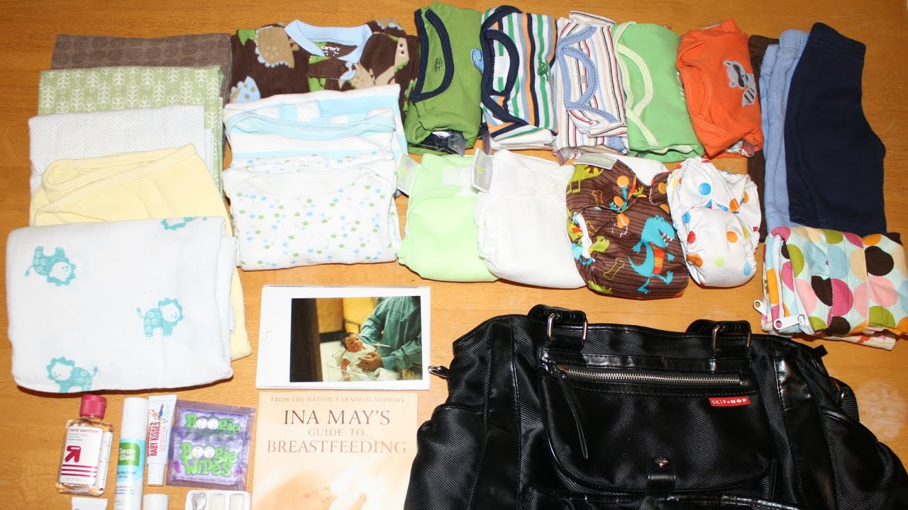 My Hospital Bag - the Diaper Bag