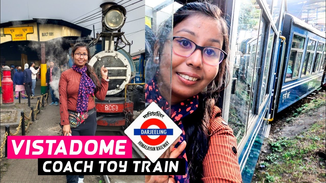 Vistadome Coach Full Journey in Darjeeling Toy Train | Joy Ride at India's highest Railway Station