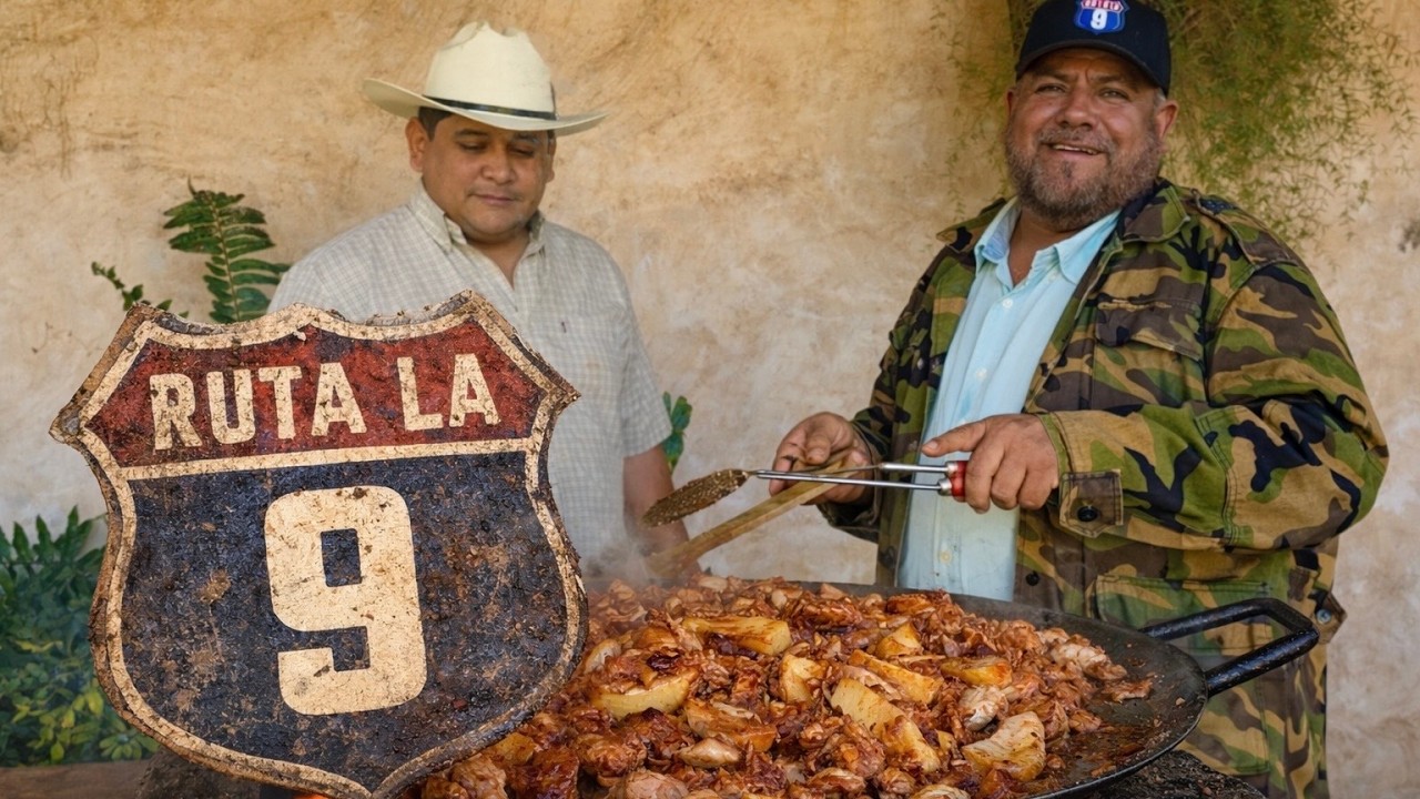 Pollo al PASTOR, El mejor que vas a PROBAR!! || Ruta La Nueve