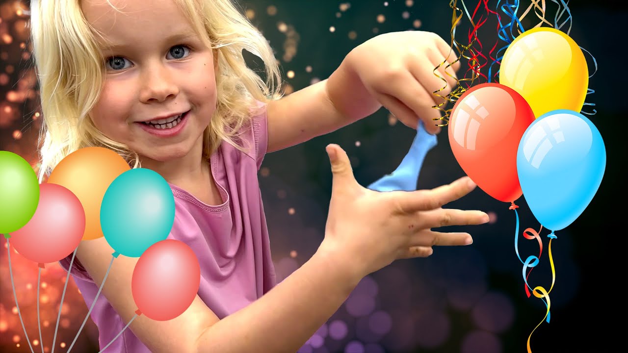 BALLONGPARTY - lek och busa med ballong [2-8 ÅR]