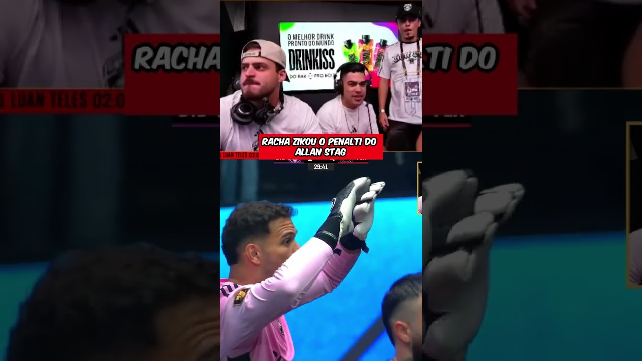 Racha zikou o p&ecirc;nalti do allan stag #jonvlogs #bdj #penalti #kingsleague #allanstag #fluxo