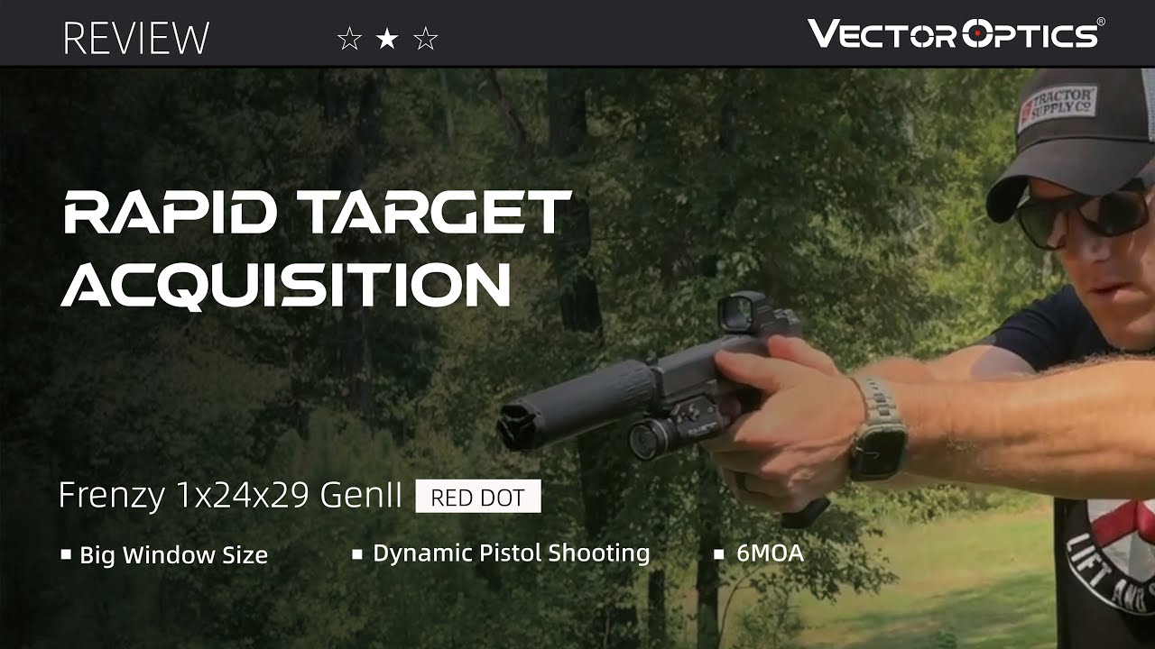 Frenzy 1x24x29 GenII: большая точка, быстрые выстрелы! (SCRD-76) #vectoroptics