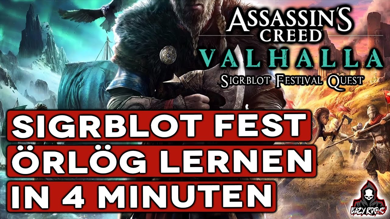 Assassin's Creed Valhalla - Schnell Örlög lernen in nur 4 Minuten. Werde zum Örlög Meister