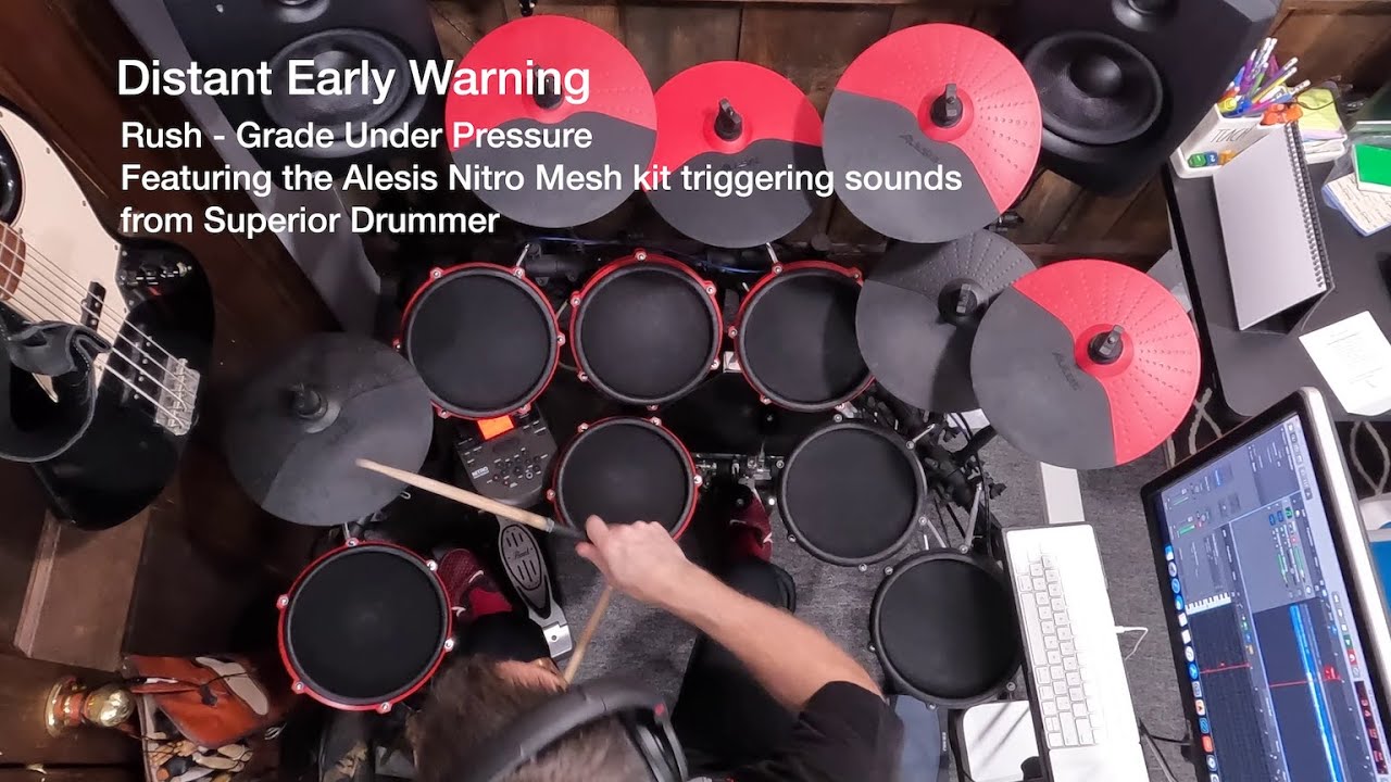 Drum Cover - Distant Early Warning by Rush - Alesis Nitro Mesh