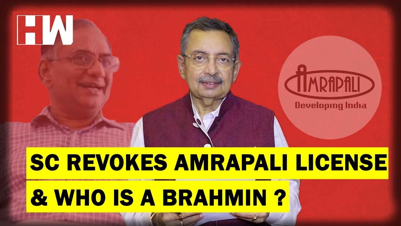 The Vinod Dua Show Episode 128: SC revokes Amrapali license & Who is a Brahmin?