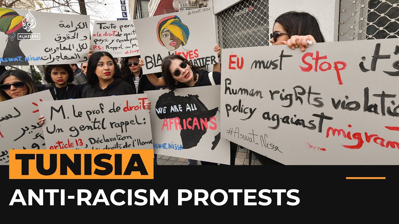 Anti-racism protests in Tunisia after President Kais Saied’s migration speech | Al Jazeera Newsfeed