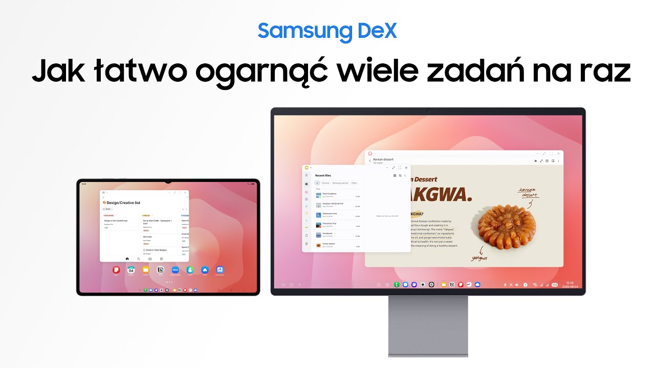 Jak korzystać z Samsung DeX w serii Galaxy Tab S11 | Samsung