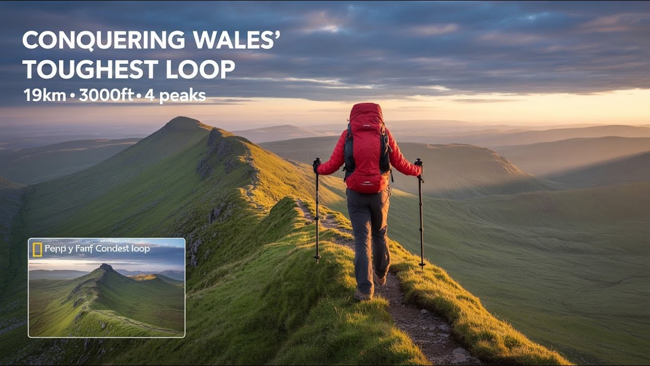 I Took the HARD Way Up Pen y Fan (The Best Way)
