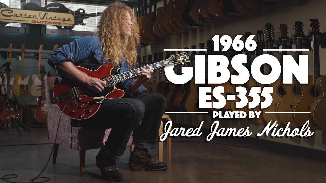 1966 Gibson ES-355 played by Jared James Nichols
