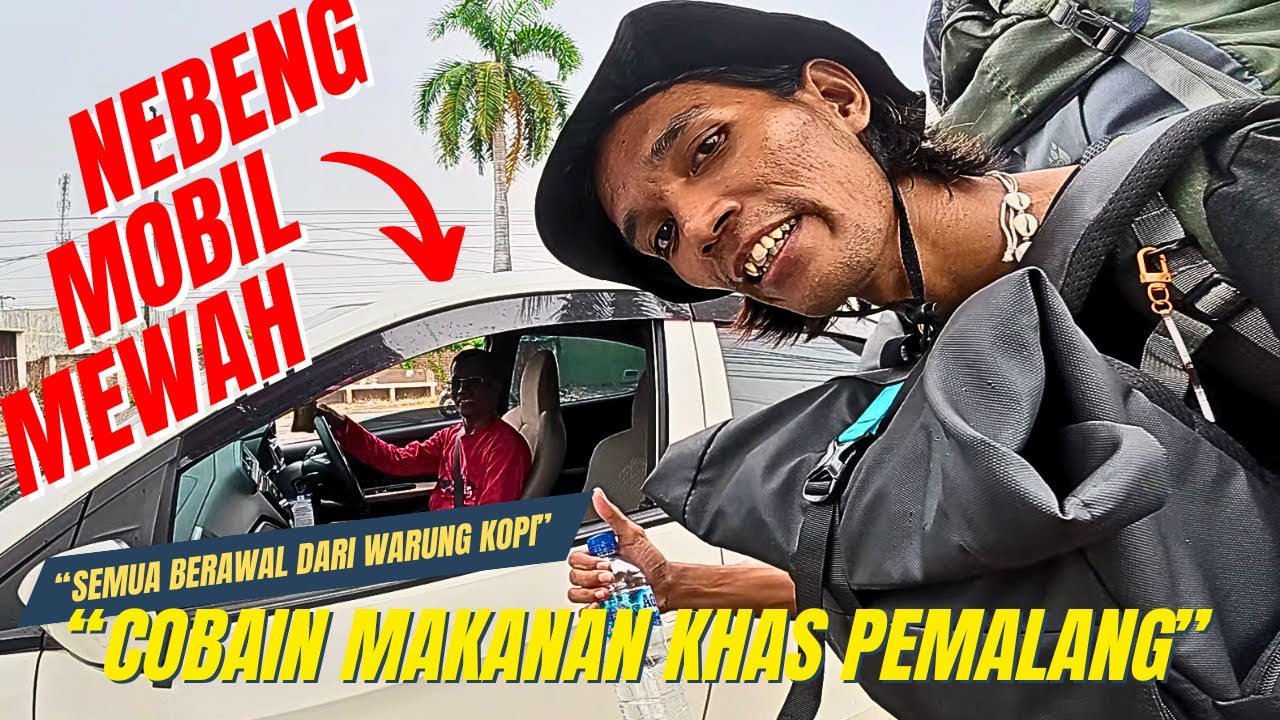 0 DETIK❗️CARI TEBENGAN DI REST AREA, DAPET MOBIL MEWAH❓#NebengkeGunung