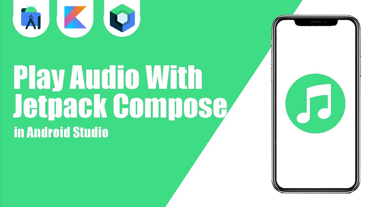 Play Audio With Jetpack Compose in Android Studio | Kotlin | Jetpack Compose | Android Tutorials